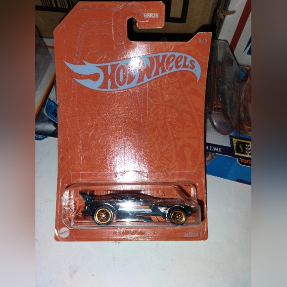 Hot Wheels 53rd Anniversary Gazella R CHASE PIECE CHROME - Picture 1 of 2